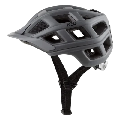 Fietshelm KED Crom M - MTB - Mat donkergrijs - Zijkant Fietshelm KED Crom M - MTB - Mat donkergrijs - Zijkant
