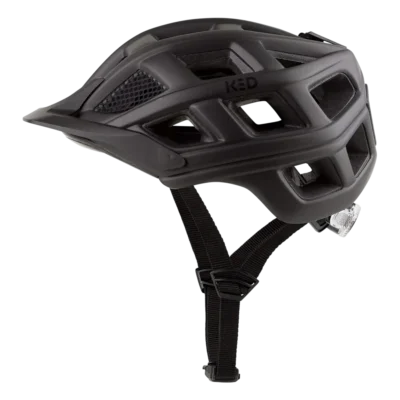Fietshelm KED Crom M - MTB - Mat zwart - Zijkant Fietshelm KED Crom M - MTB - Mat zwart - Zijkant