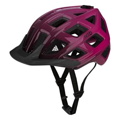 Fietshelm KED Crom M - MTB - Roze - zwart Fietshelm KED Crom M - MTB - Roze - zwart