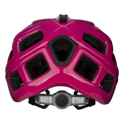 Fietshelm KED Crom M - MTB - Roze - zwart - Achterzijde Fietshelm KED Crom M - MTB - Roze - zwart - Achterzijde