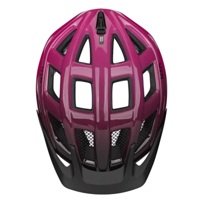 Fietshelm KED Crom M - MTB - Roze - zwart - Bovenzijde Fietshelm KED Crom M - MTB - Roze - zwart - Bovenzijde