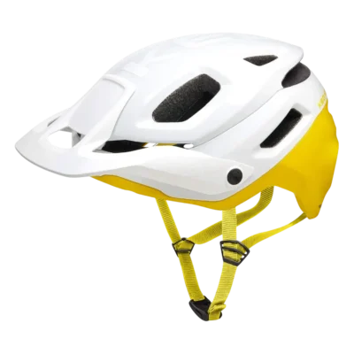 Fietshelm KED Pector ME-1 MIPS - E-Bike - Wit - geel mat