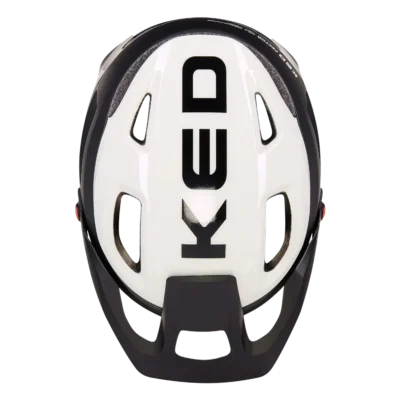 Fietshelm KED Pector ME-1 MIPS - E-Bike - Zwart - wit mat - Bovenzijde