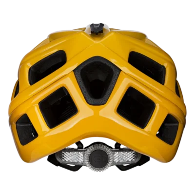 Fietshelm KED Crom - Amber - zwart - Achterzijde Fietshelm KED Crom - Amber - zwart - Achterzijde