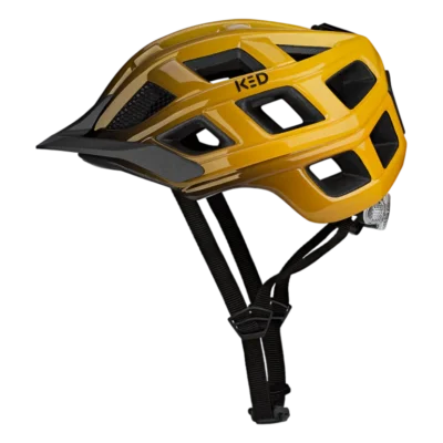 Fietshelm KED Crom - Amber - zwart - Zijkant Fietshelm KED Crom - Amber - zwart - Zijkant