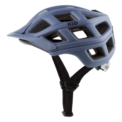 Fietshelm KED Crom - Blauwgrijs mat - Zijkant Fietshelm KED Crom - Blauwgrijs mat - Zijkant