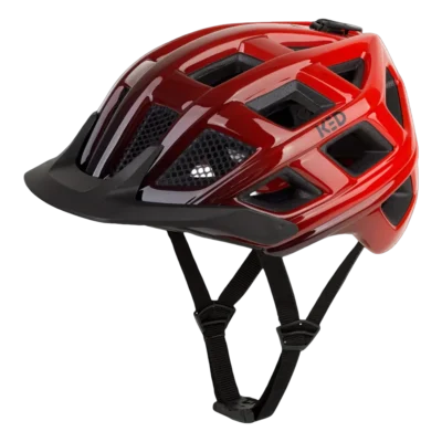 Fietshelm KED Crom - Rood - zwart Fietshelm KED Crom - Rood - zwart