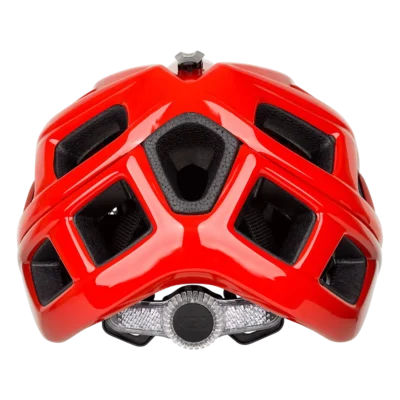 Fietshelm KED Crom - Rood - zwart - Achterzijde Fietshelm KED Crom - Rood - zwart - Achterzijde