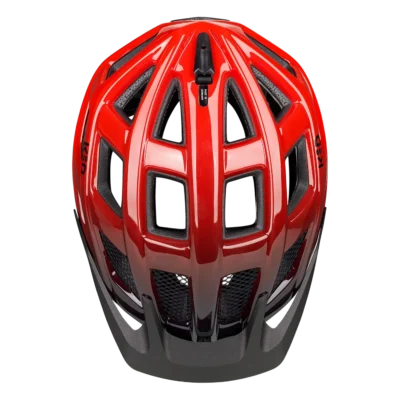 Fietshelm KED Crom - Rood - zwart - Bovenzijde Fietshelm KED Crom - Rood - zwart - Bovenzijde