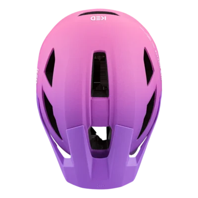 Fietshelm KED Embrace MU-1 - Violet - roze mat - Bovenzijde