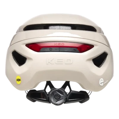 Fietshelm KED Mitro UE-1 Mips - E-Bike - Speed Pedelec - Ash mat - Achterzijde