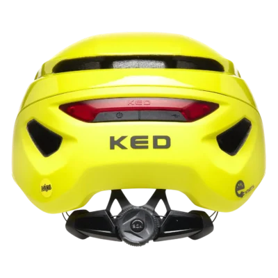 Fietshelm KED Mitro UE-1 Mips - E-Bike - Speed Pedelec - Neongroen - Achterzijde