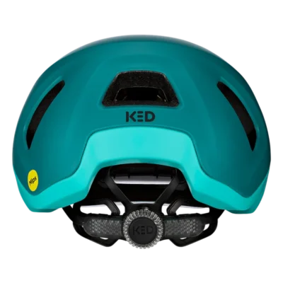 Fietshelm KED Reach DT-1 - Mips - Blauwgroen - Achterzijde