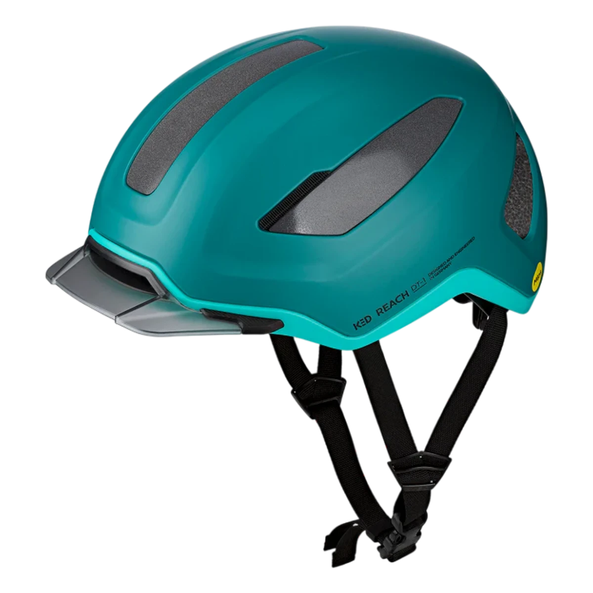 Fietshelm KED Reach DT-1 - Mips - Blauwgroen