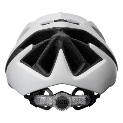 Fietshelm KED Spiri II Trend - Allrounder - Mat wit - Achterzijde