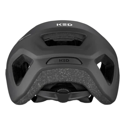 Kinderhelm KED Embrace Jr - MTB - Matzwart - Achterzijde