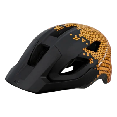 Kinderhelm KED Embrace Jr - MTB - Zwart - kastanjebruin - 2