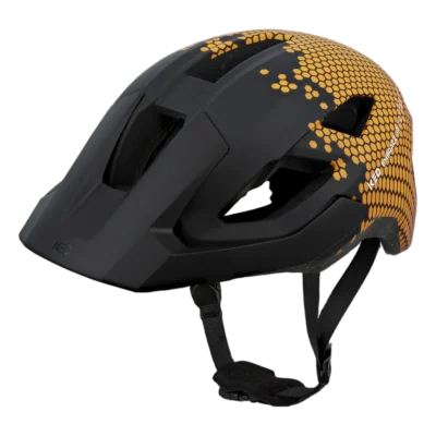 Kinderhelm KED Embrace Jr - MTB - Zwart - kastanjebruin
