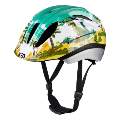 Kinderhelm KED Meggy II Trend - Dinos - Groen