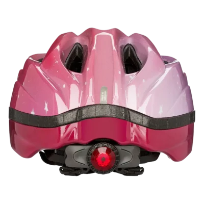 Kinderhelm KED Meggy II Trend - Sterren - Roze - Achterzijde