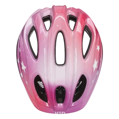 Kinderhelm KED Meggy II Trend - Sterren - Roze - Bovenzijde