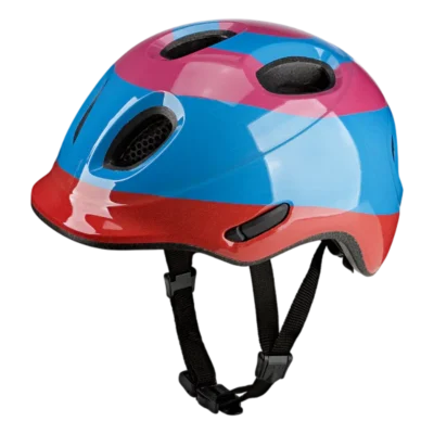 Kinderhelm KED Meggy Spark - Loopster - Blauw - roze