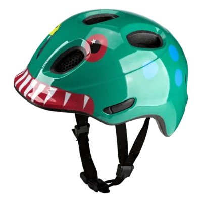 Kinderhelm KED Meggy Spark - Monster - Groen