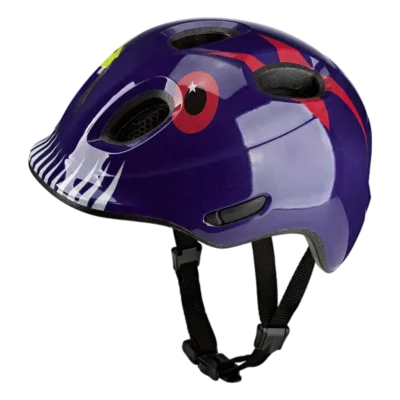 Kinderhelm KED Meggy Spark - Monster - Paars - blauw