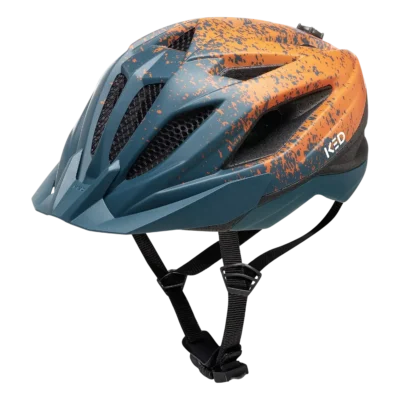 Kinderhelm KED Street Jr Pro - Arcadia groen - oranje mat - 2