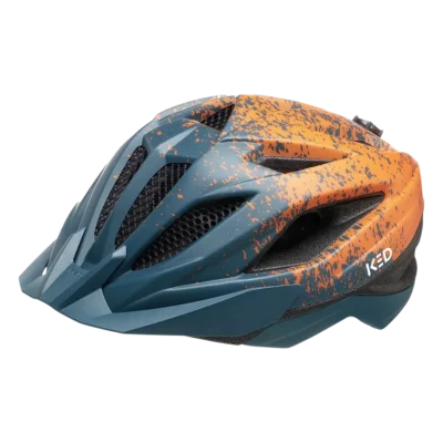 Kinderhelm KED Street Jr. Pro - Arcadia groen - oranje mat