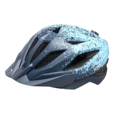 Kinderhelm KED Street Jr Pro - Donkerblauw - cyaan mat