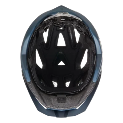 Kinderhelm KED Street Jr Pro - Donkerblauw - cyaan mat - Binnenzijde