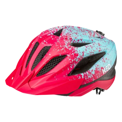 Kinderhelm KED Street Jr Pro - Roze - ijsblauw mat